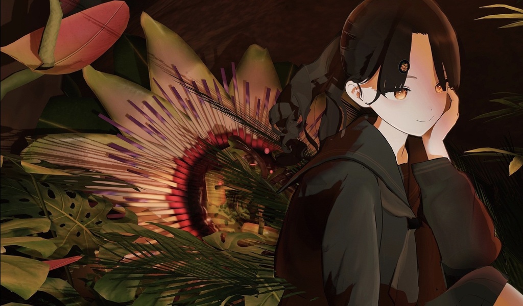 Secret Flower Eyes (fullpack)【3Dモデル付】