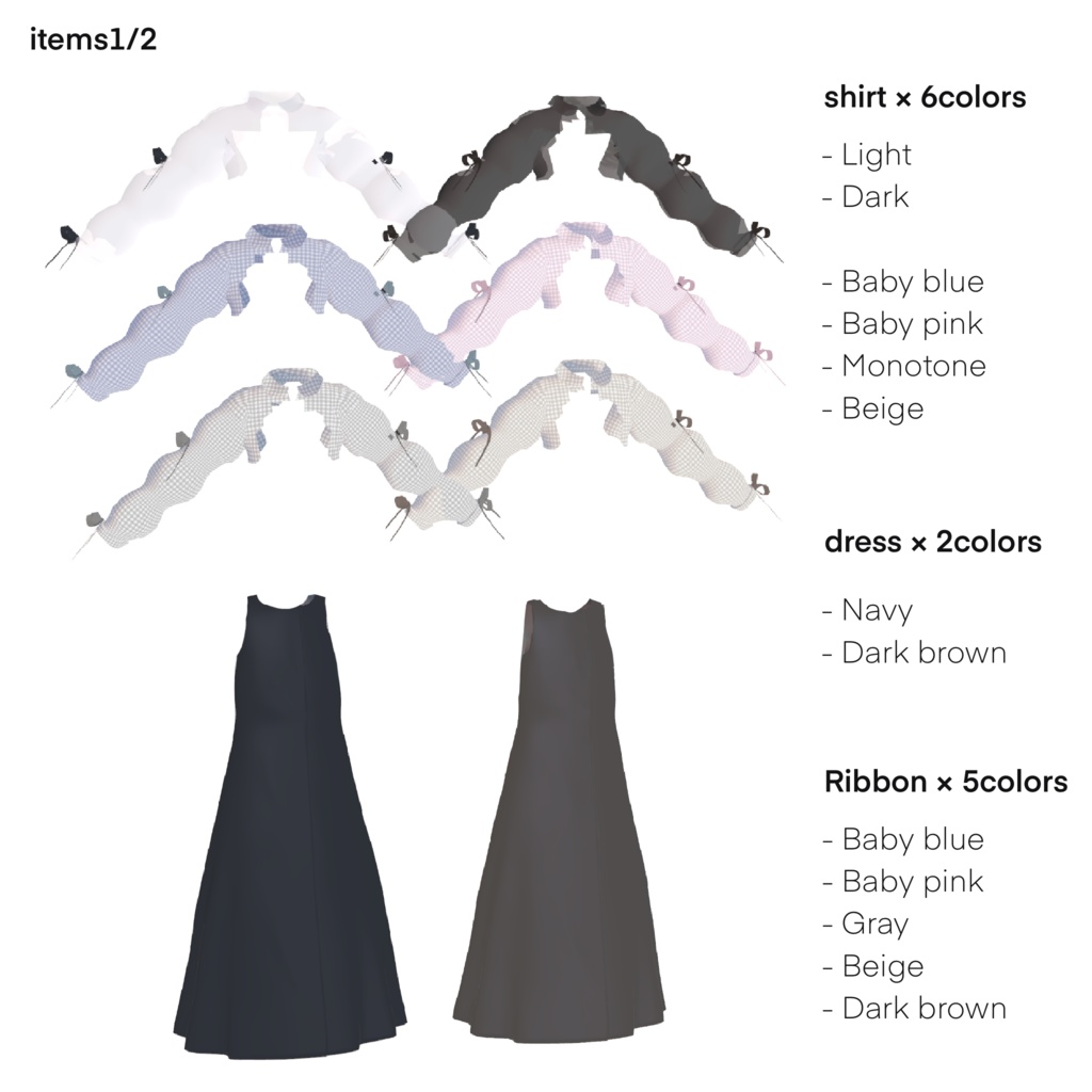 Candy Ribbon Dress【Lapwing対応】