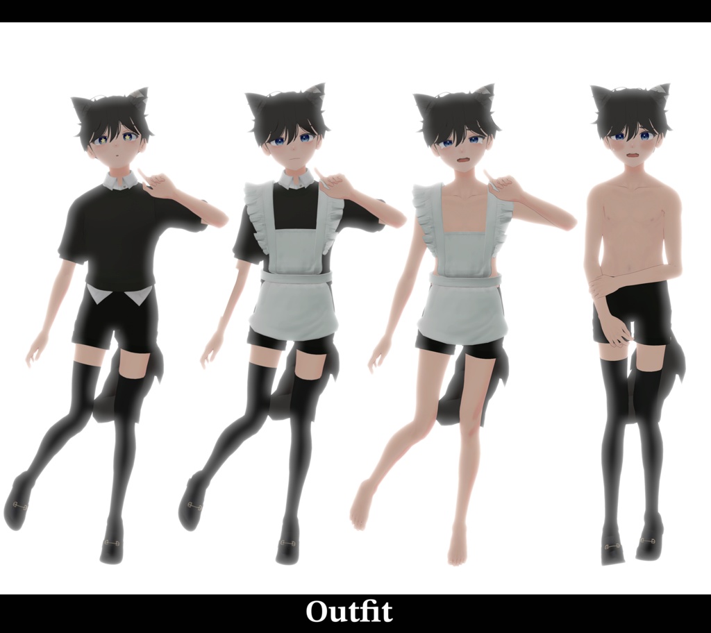 オリジナル3Dモデル『 エミル -Emil- 』