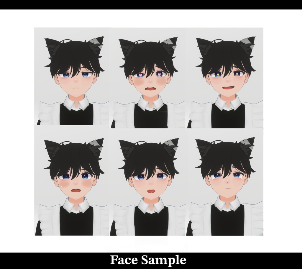 オリジナル3Dモデル『 エミル -Emil- 』