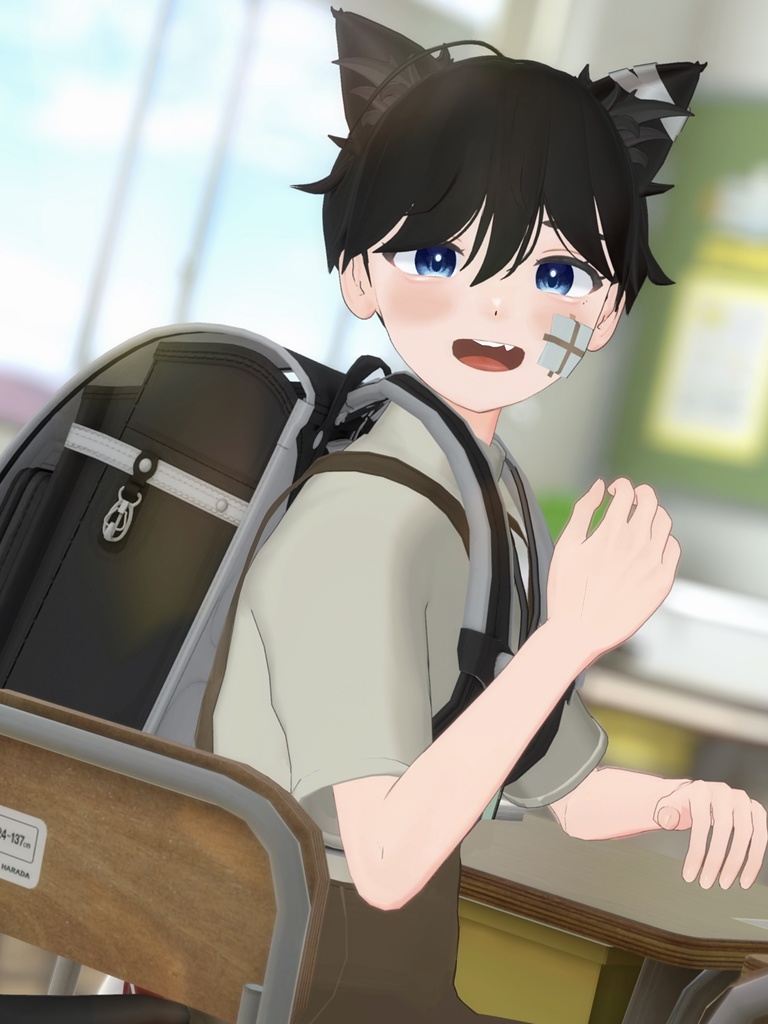 オリジナル3Dモデル『 エミル -Emil- 』