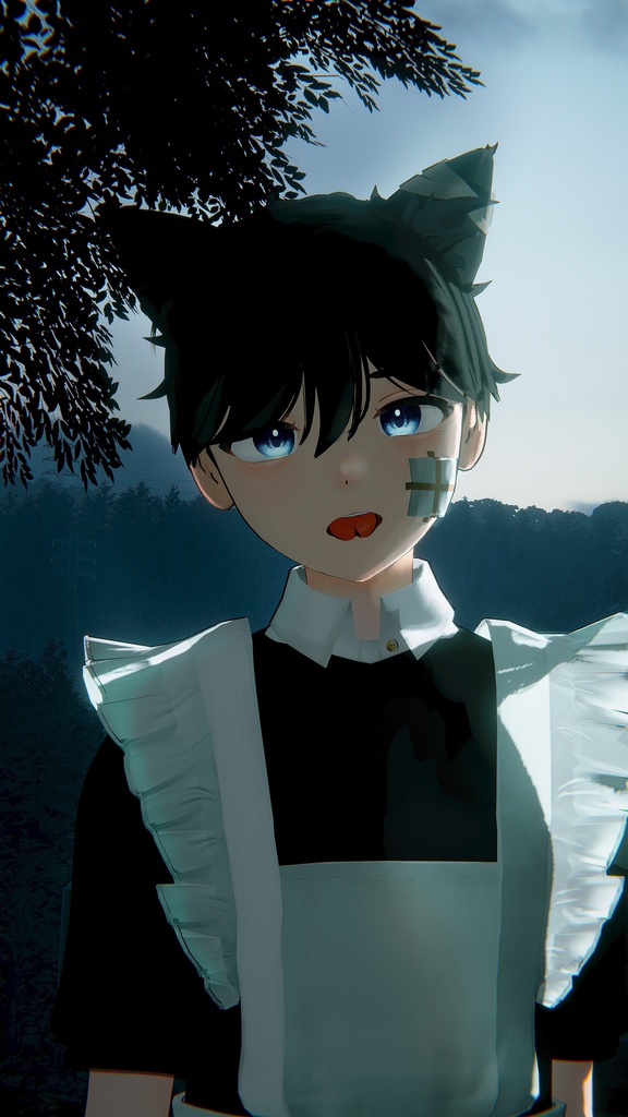 オリジナル3Dモデル『 エミル -Emil- 』