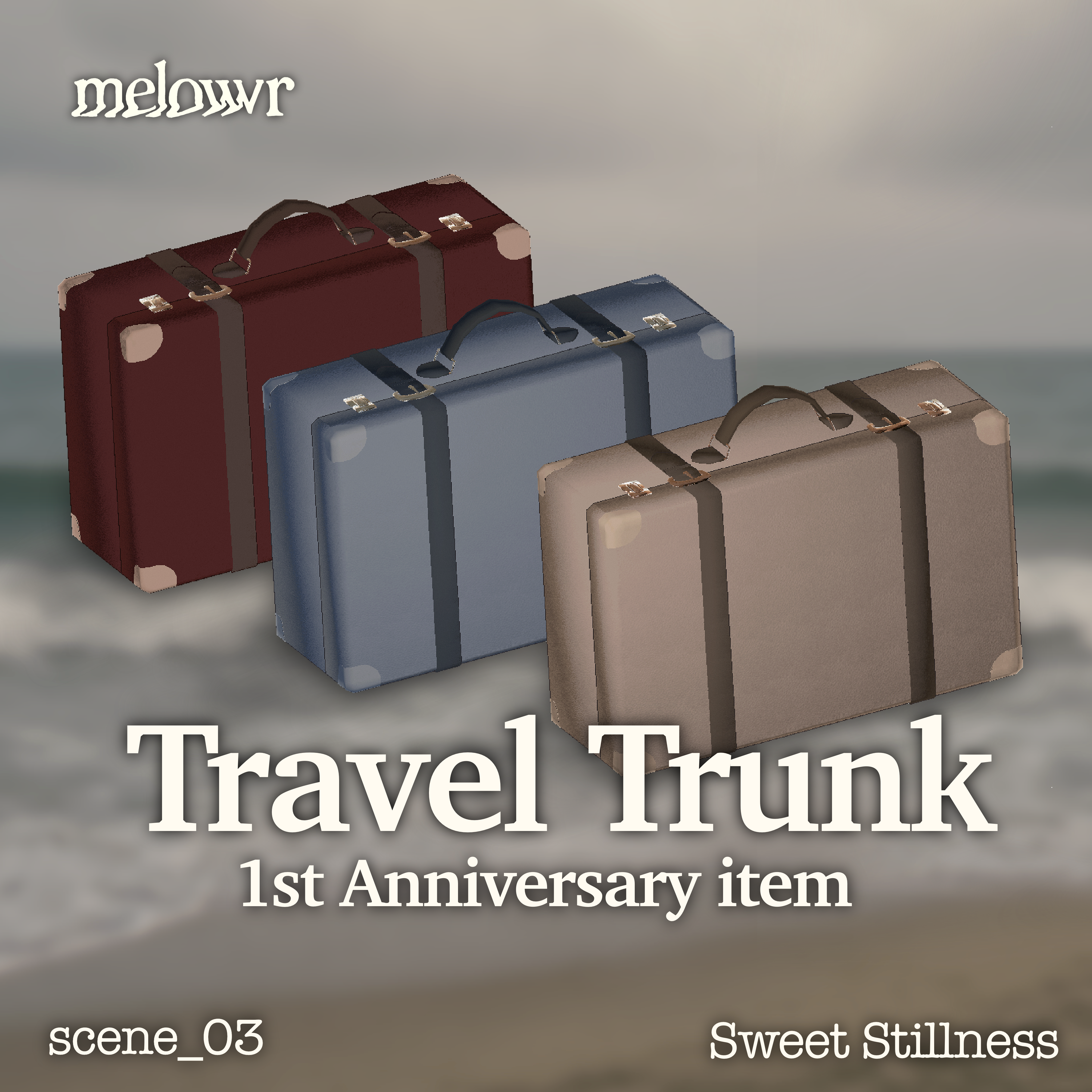 【FREE】Travel Trunk 【1周年記念】