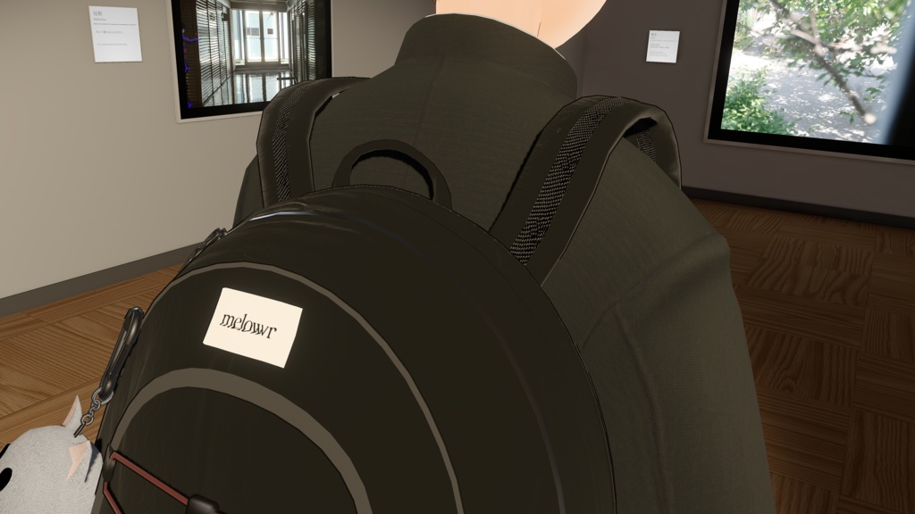 【複数アバター対応】Urban Backpack【リアクロ】