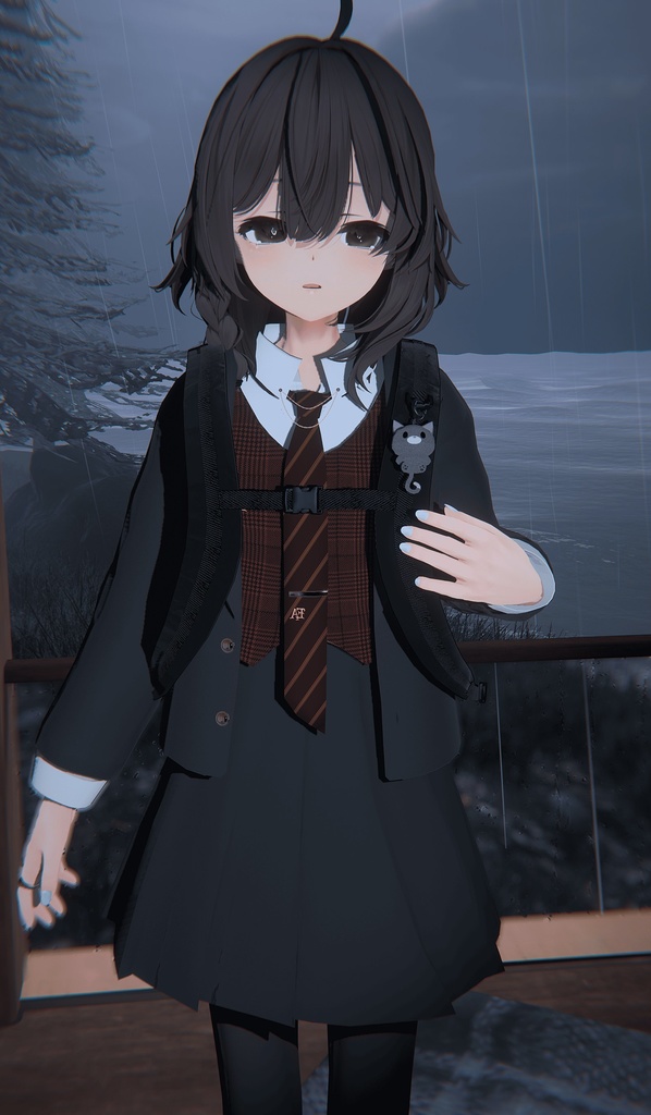 【複数アバター対応】Urban Backpack【リアクロ】