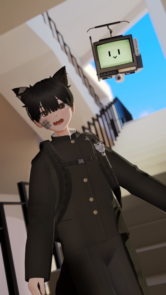 【複数アバター対応】Urban Backpack【リアクロ】