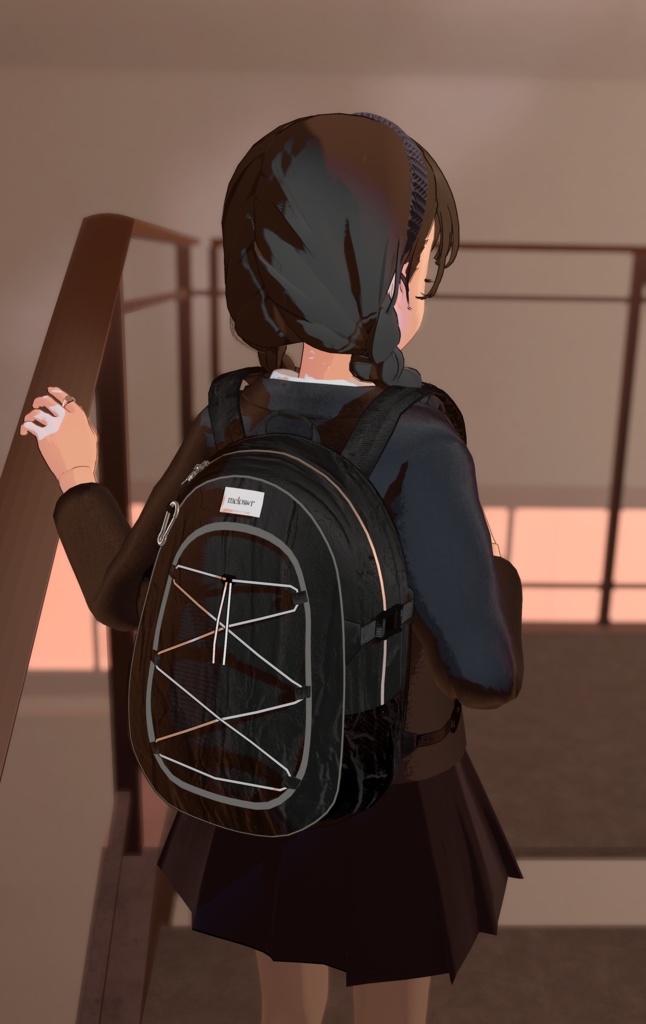 【複数アバター対応】Urban Backpack【リアクロ】