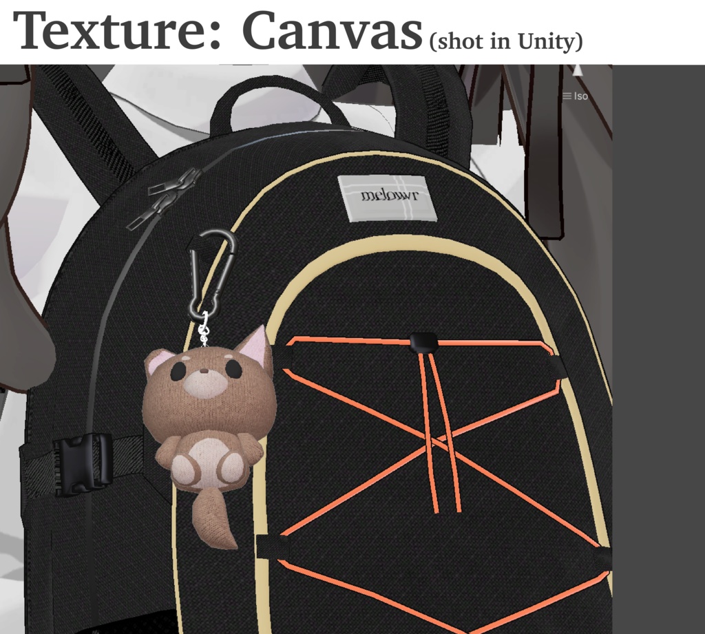 【複数アバター対応】Urban Backpack【リアクロ】