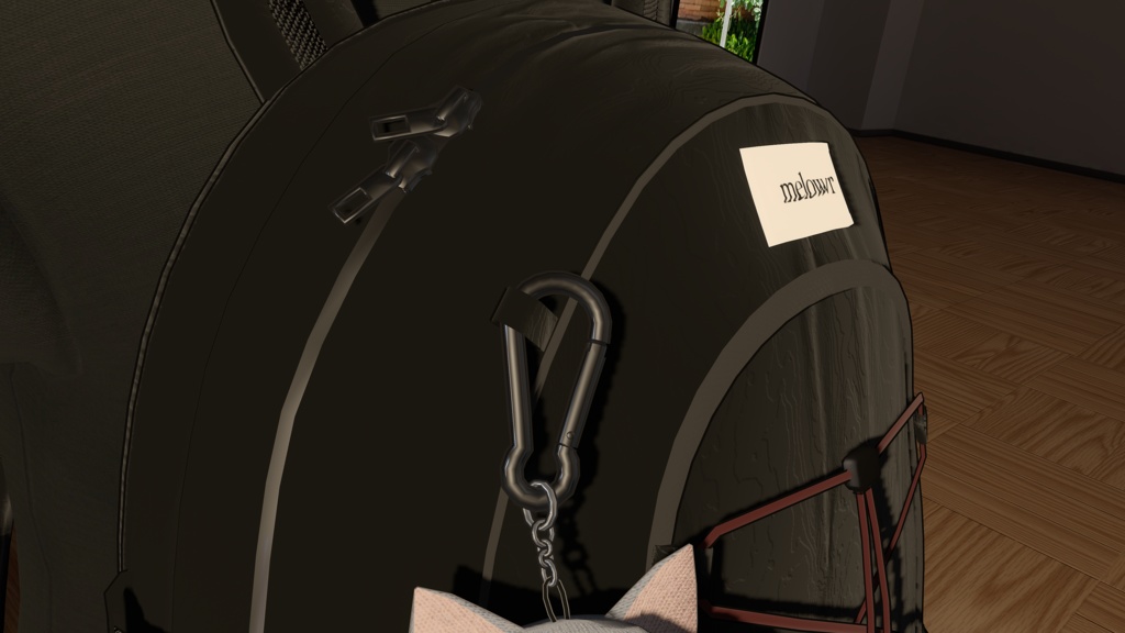 【複数アバター対応】Urban Backpack【リアクロ】