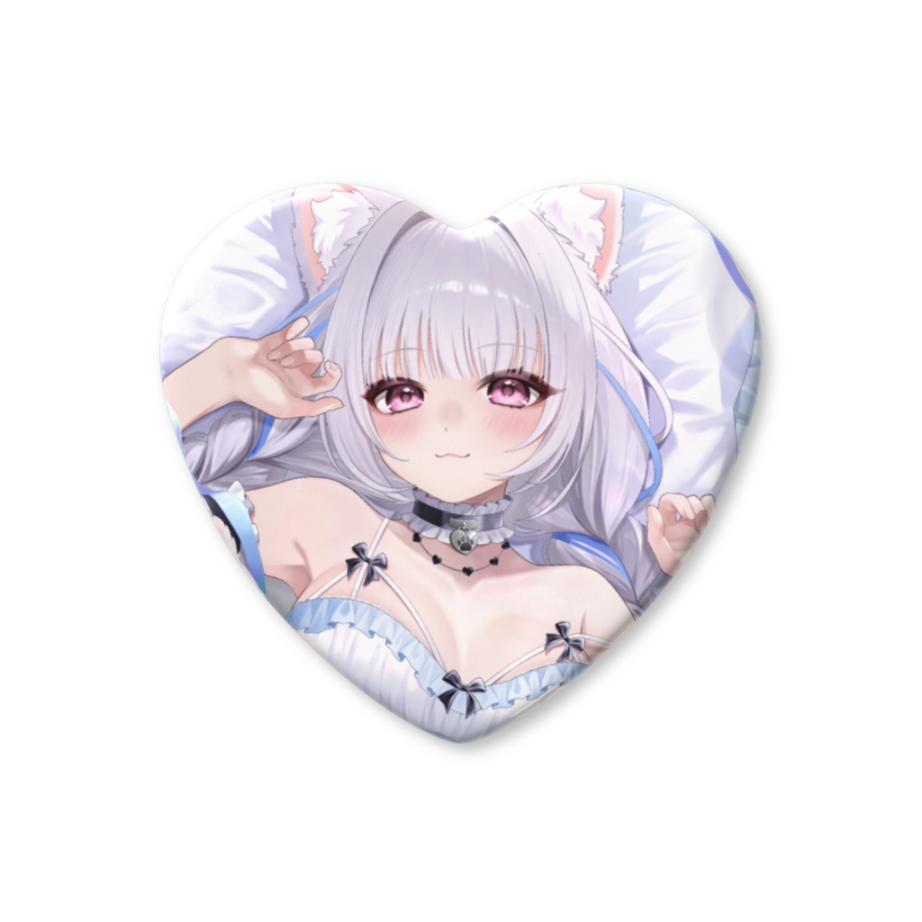 【誕生日グッズ 2025】ハート型缶バッジ