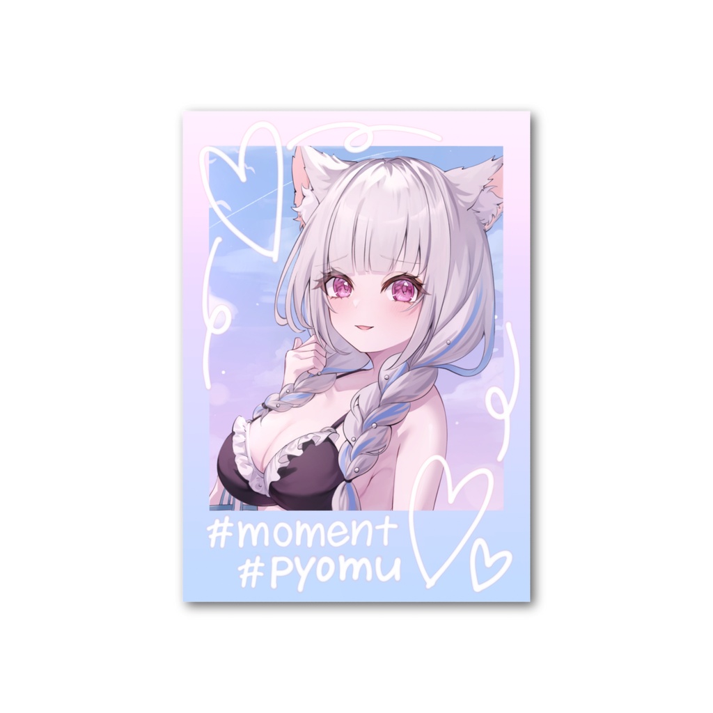 【サマーグッズ 2026】チェキ風カード