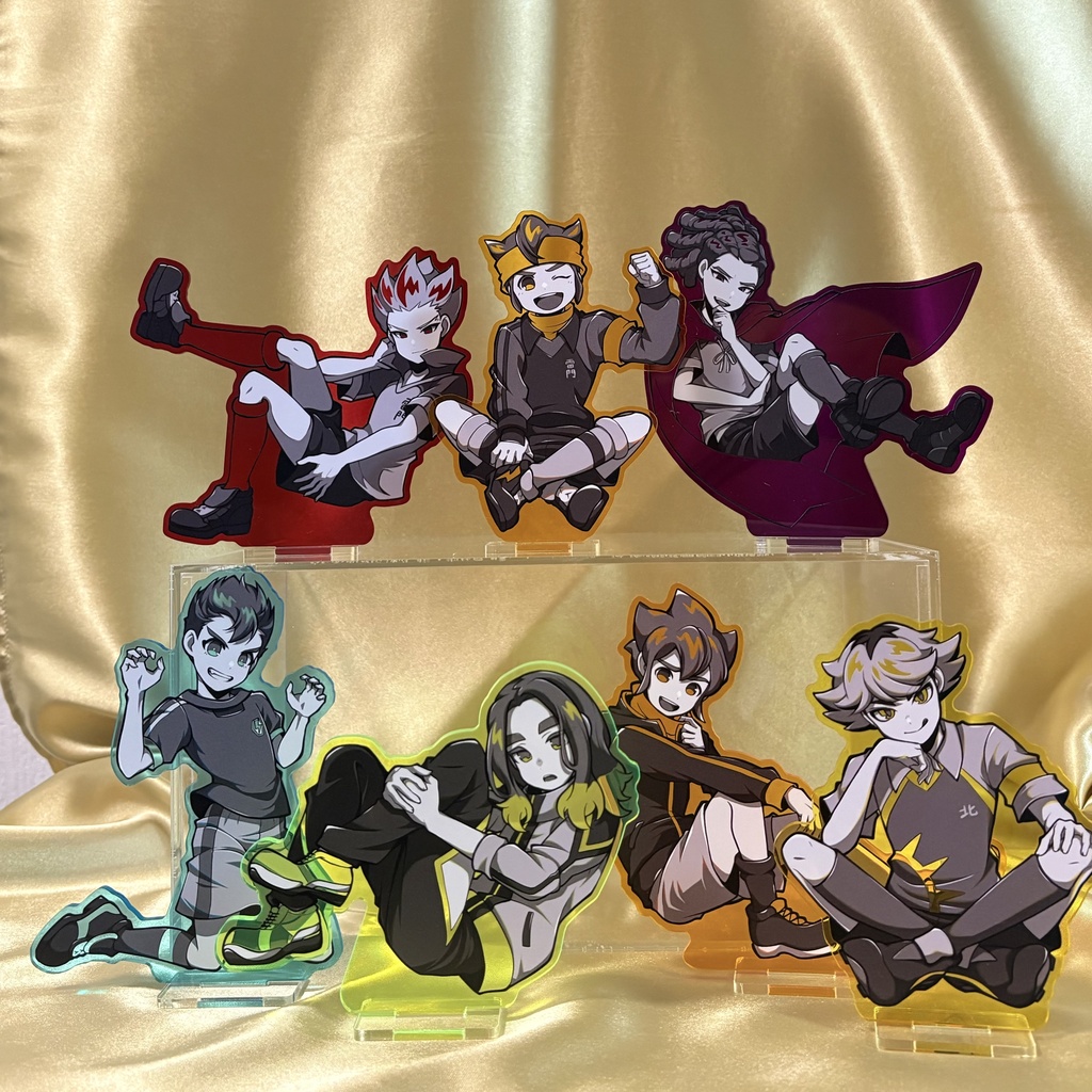 ⚡️おすわりクリアカラーアクリルスタンド