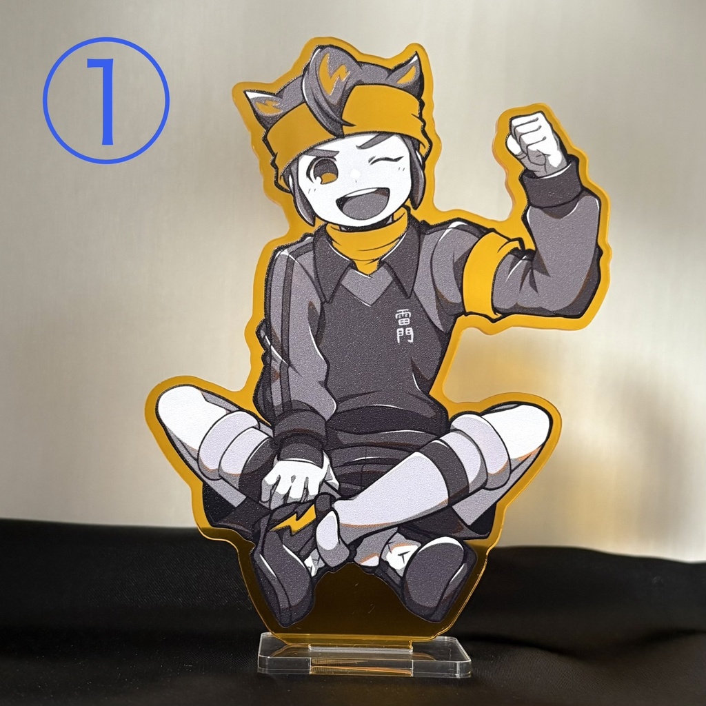 ⚡️おすわりクリアカラーアクリルスタンド