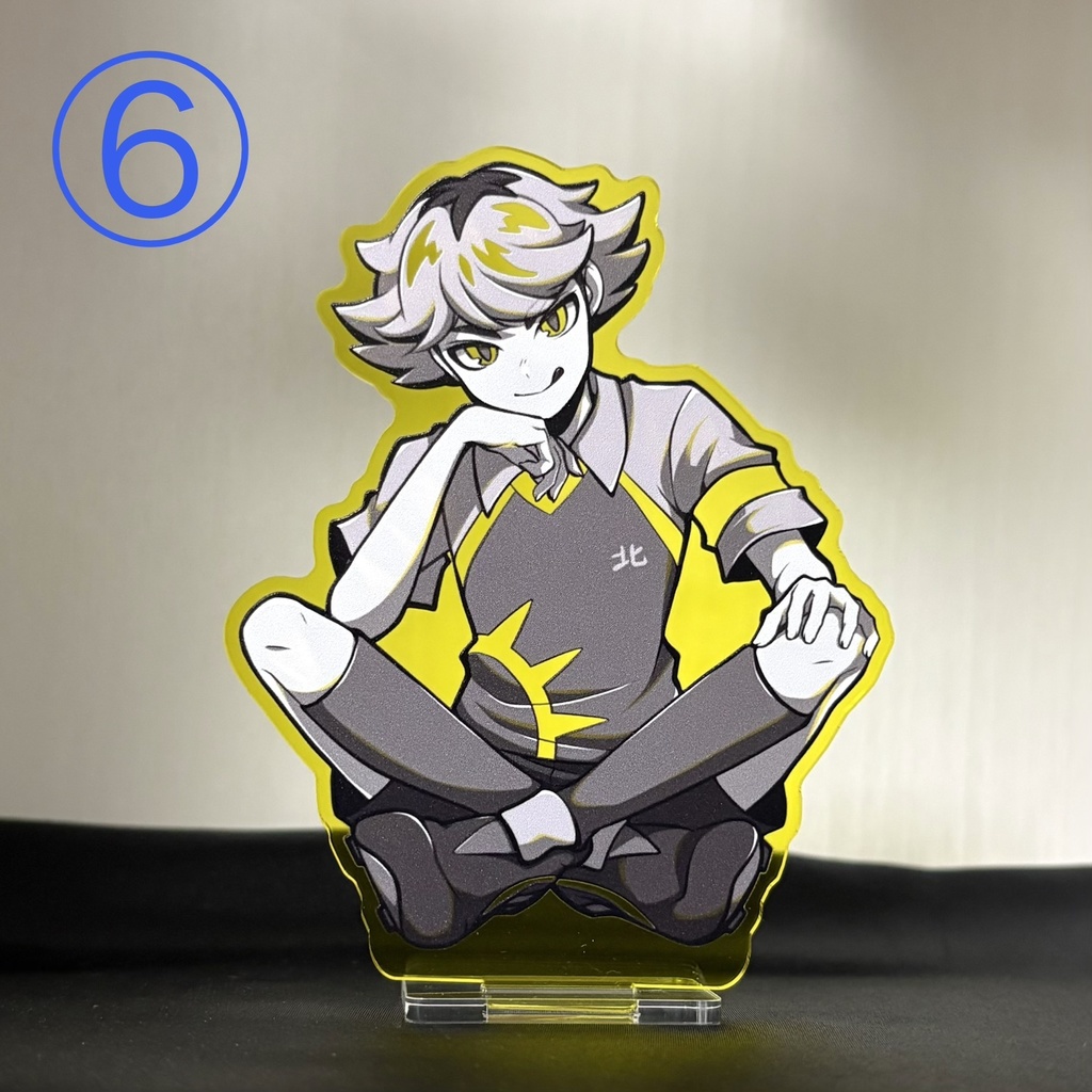⚡️おすわりクリアカラーアクリルスタンド