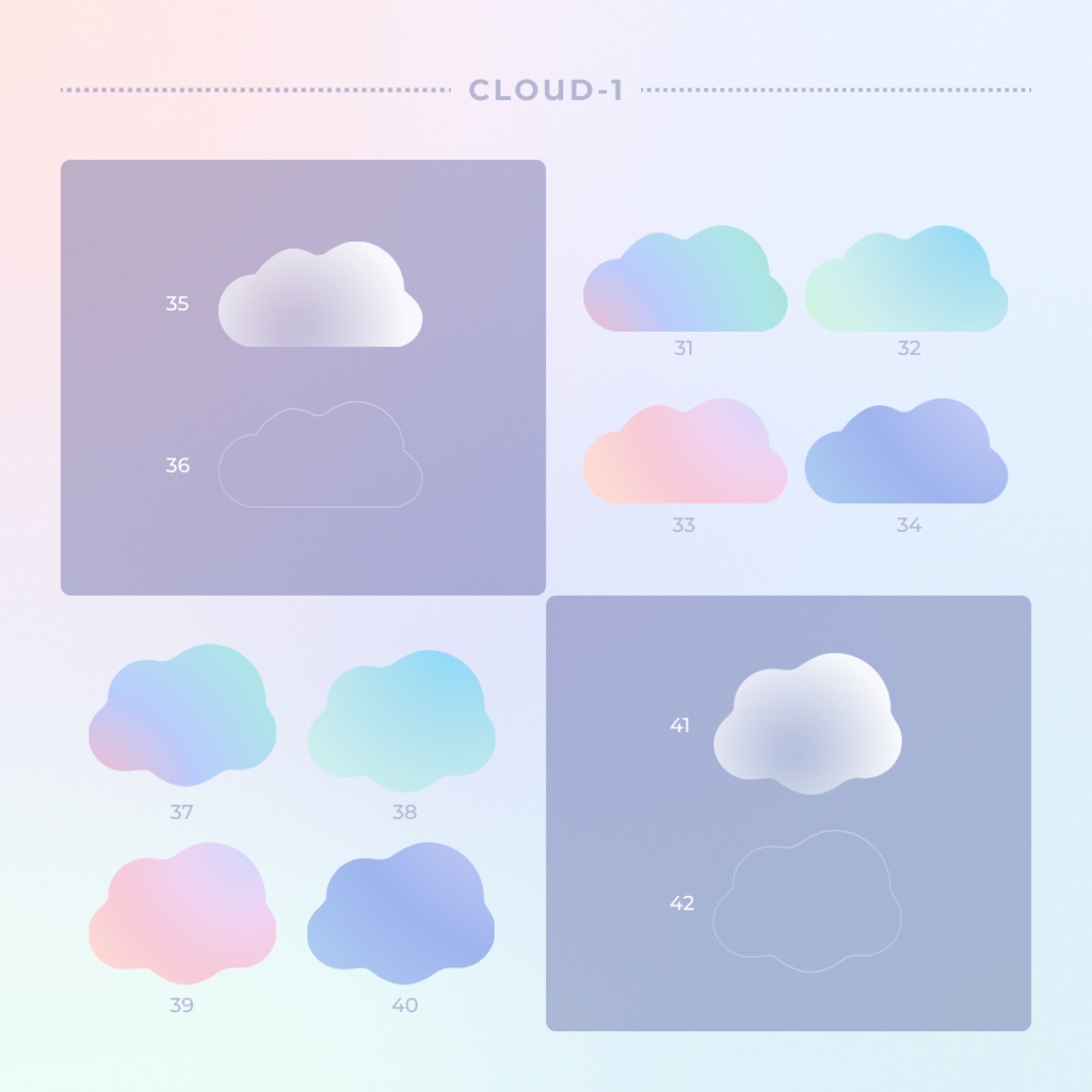 【商用可デザイン素材】SORAIRO sky