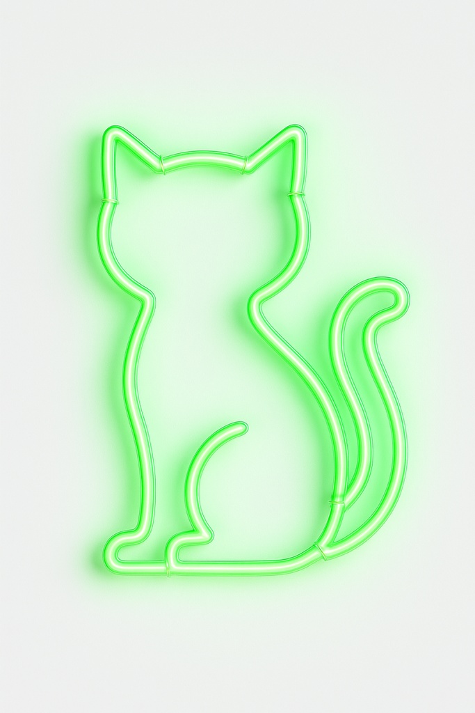 PURE NEON CAT