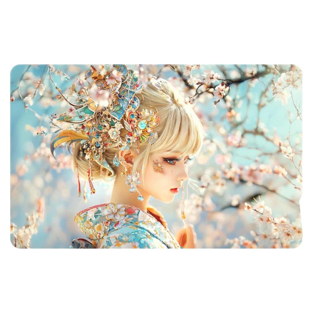 髪飾りの少女