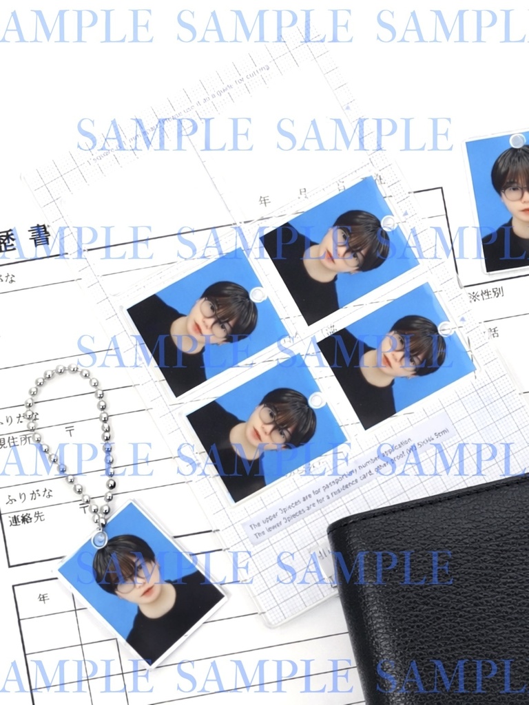 証明写真風アクキー【期間限定】