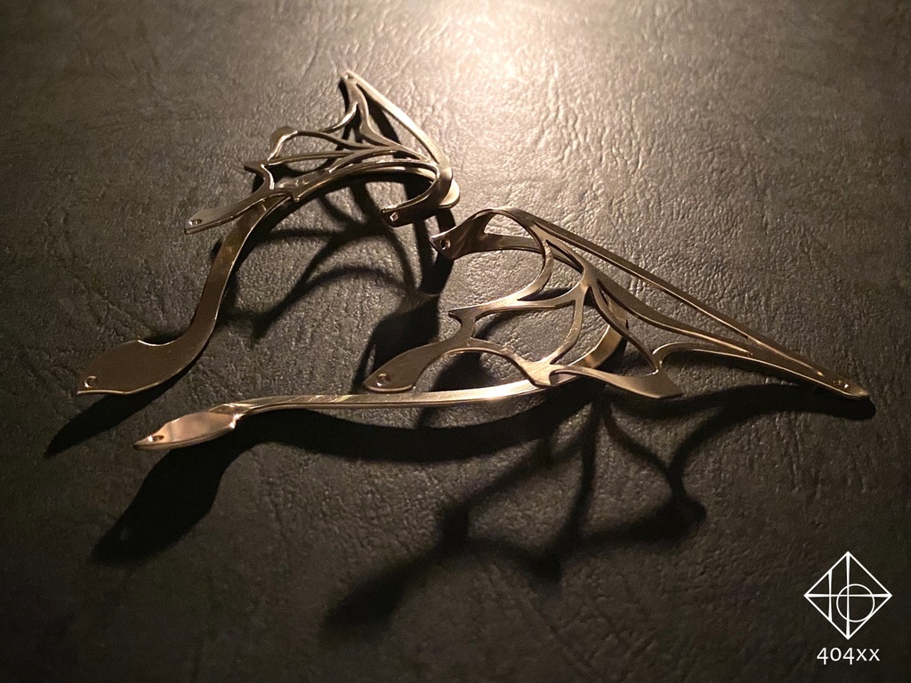 〈異種族イヤーフック〉片耳 本体+装飾1種類