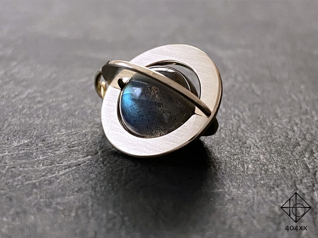 〈天球標本/極光〉ペンダント