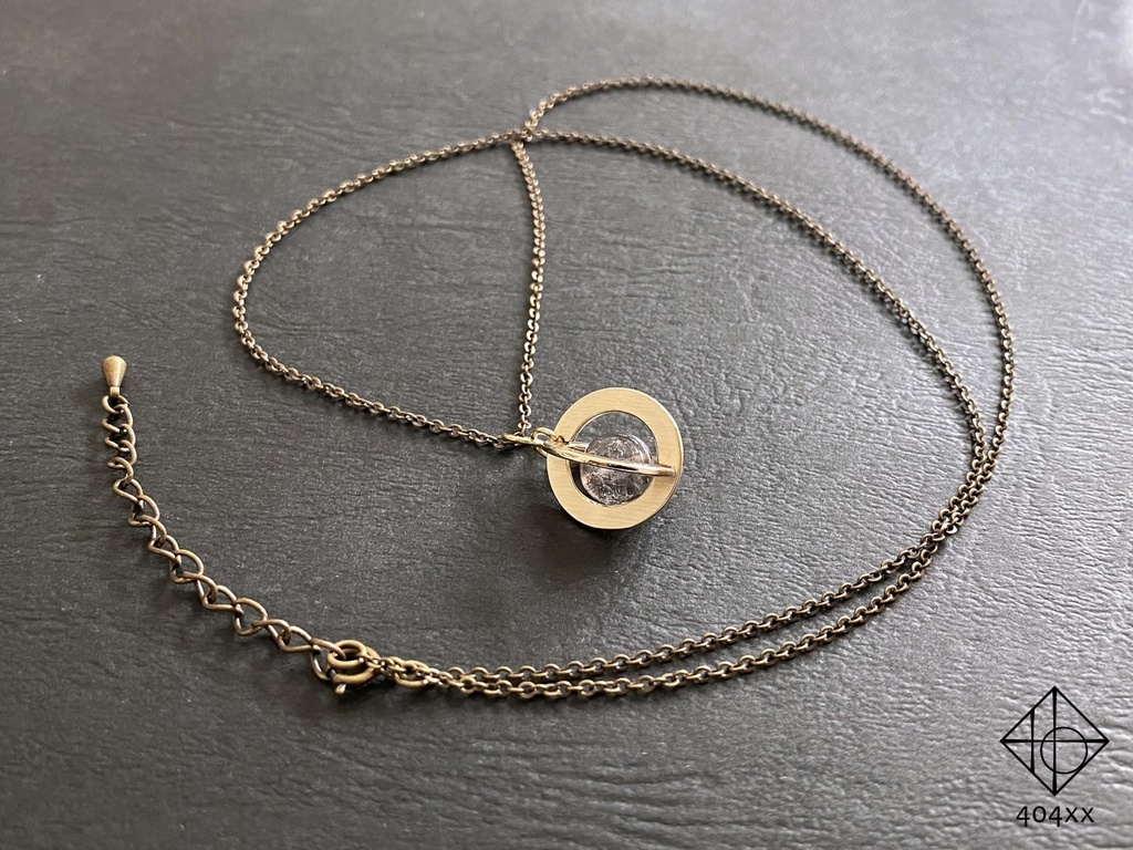 〈天球標本/星屑〉ペンダント