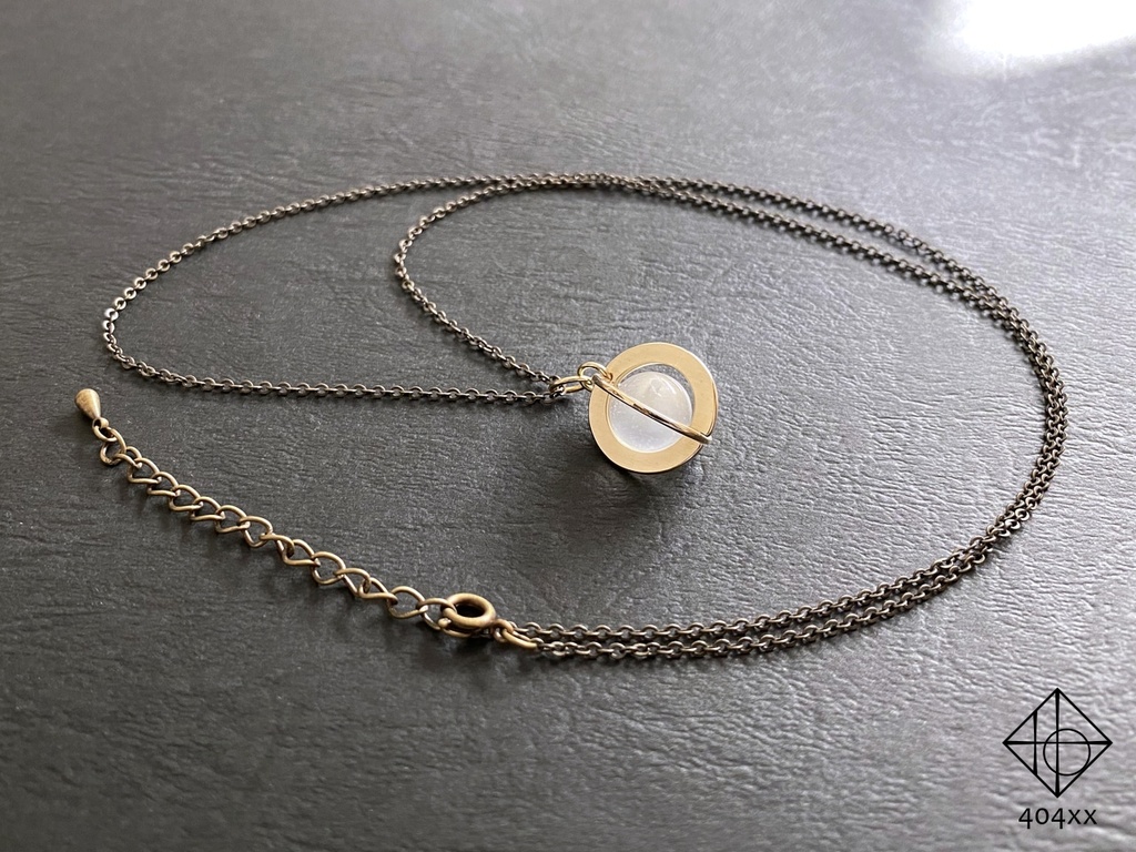 〈天球標本/冬空〉ペンダント