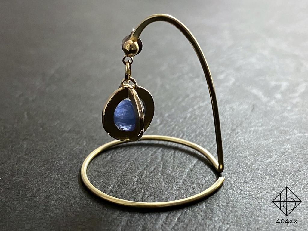 〈天球標本/蒼星〉ピアス/イヤリング