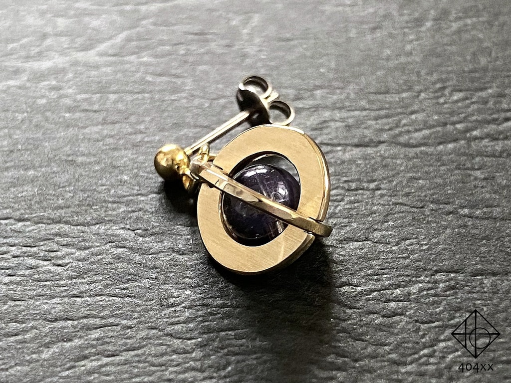 〈天球標本/銀河〉ピアス/イヤリング