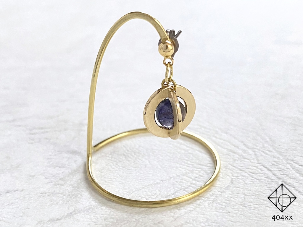 〈天球標本/銀河〉ピアス/イヤリング