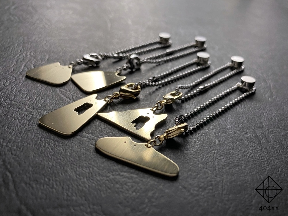 【創作】ネコイム/真鍮チャーム