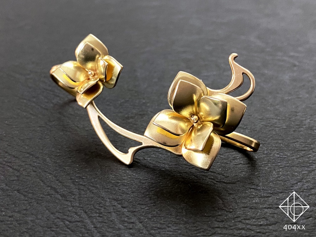 〈彩花〉イヤーカフ/大