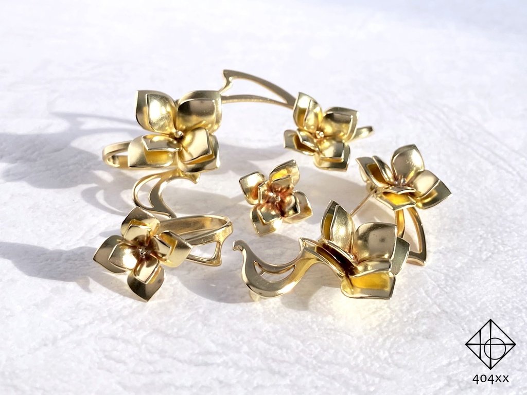 〈彩花〉イヤーカフ/大