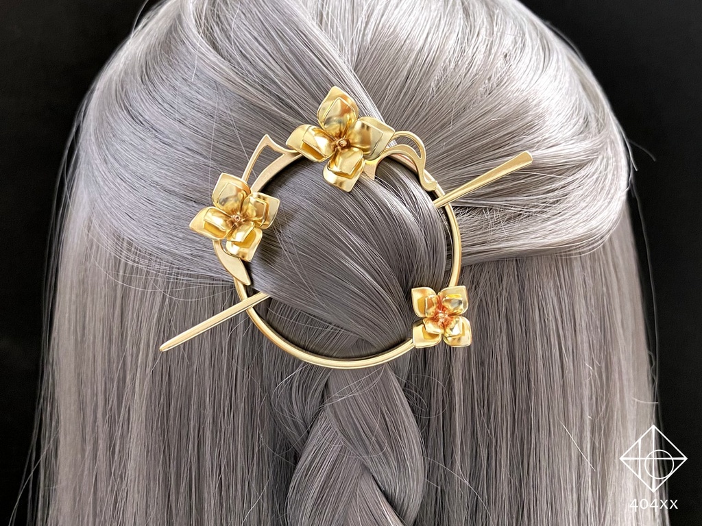 〈彩花〉髪飾り