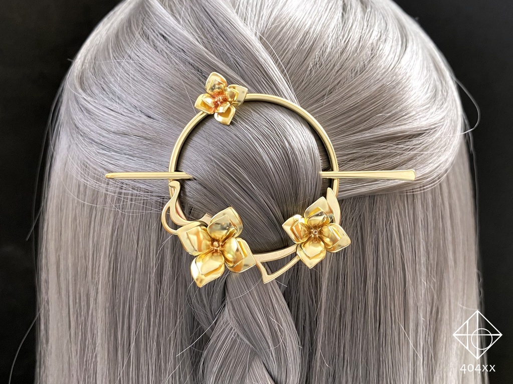 〈彩花〉髪飾り