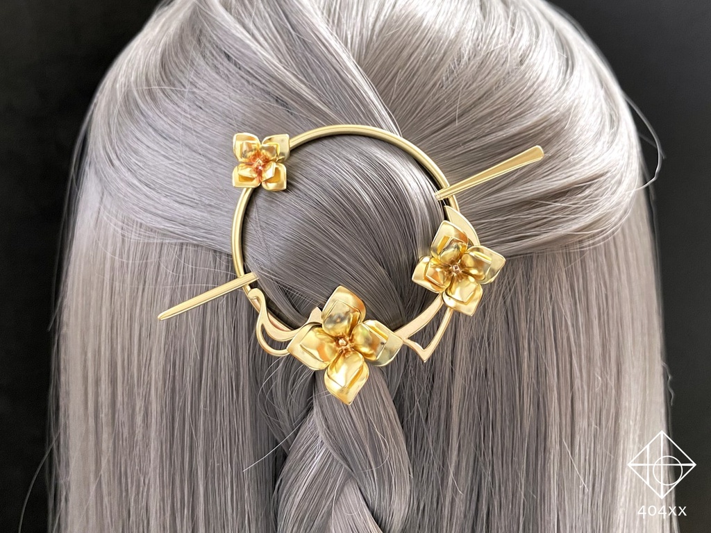 〈彩花〉髪飾り