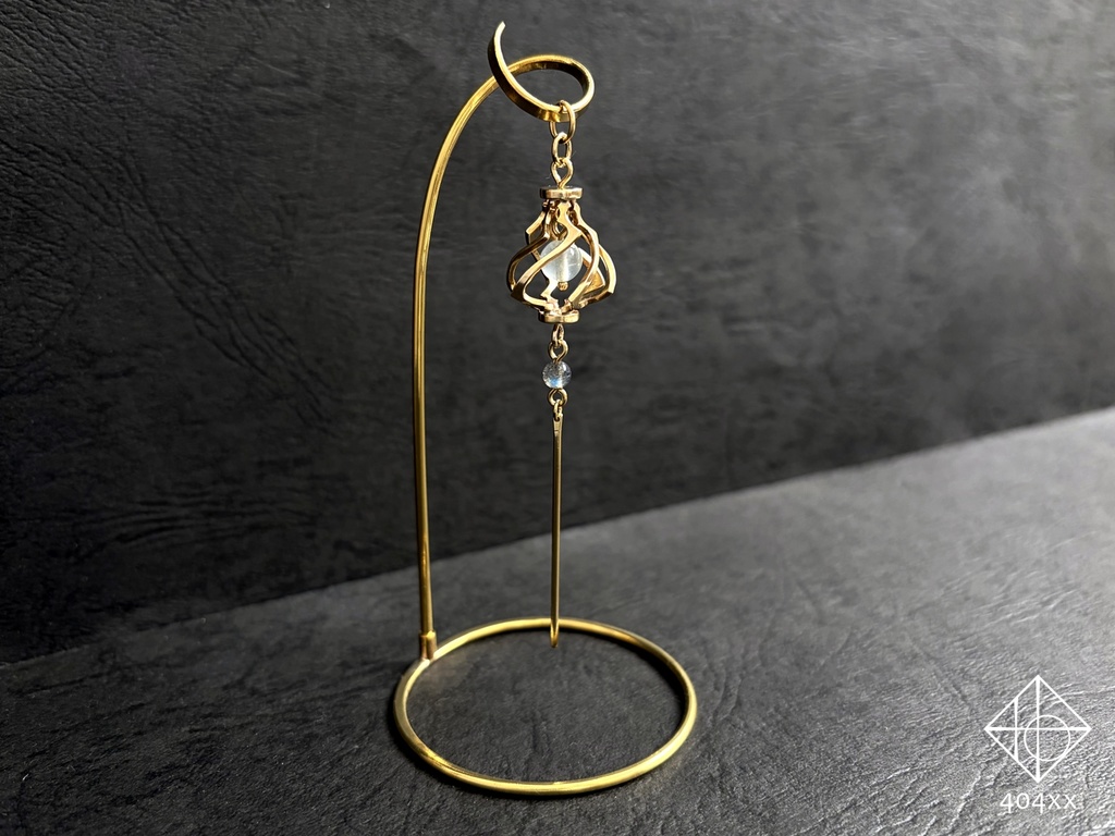 〈かぎろい誘燈〉ピアス/イヤリング/簪/オブジェ