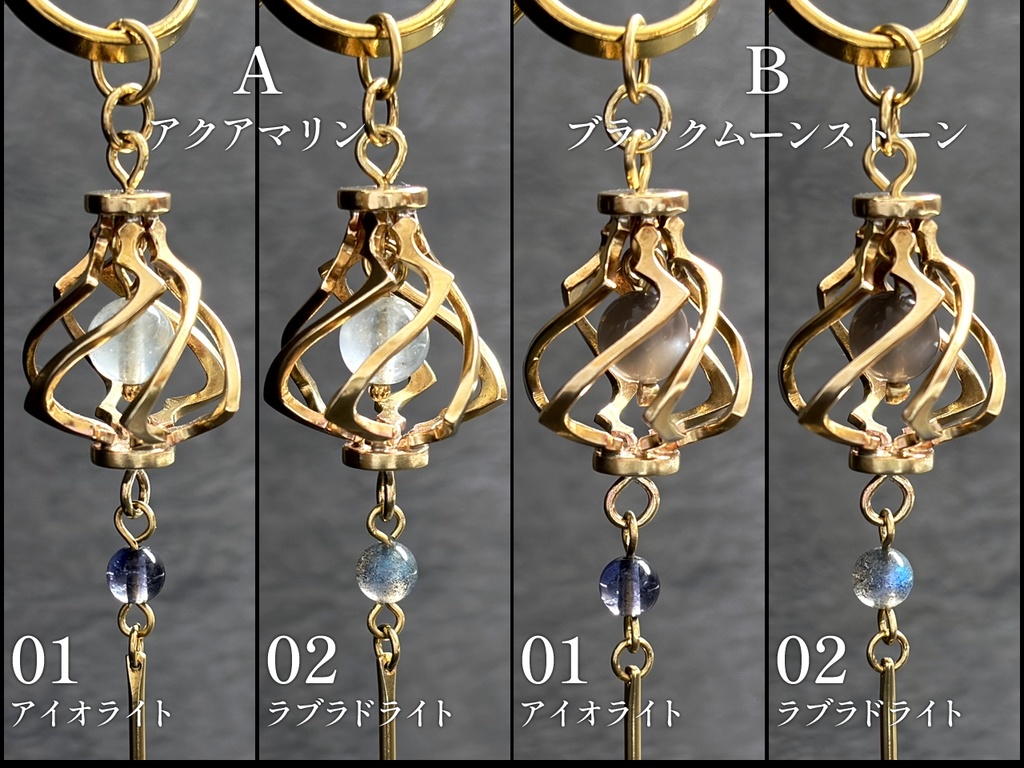 〈かぎろい誘燈〉ピアス/イヤリング/簪/オブジェ