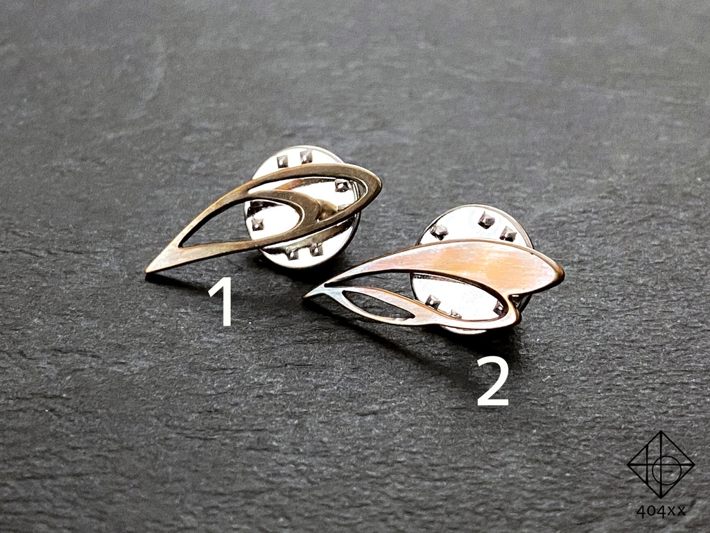 熟成版〈風乗りの種〉ブローチ