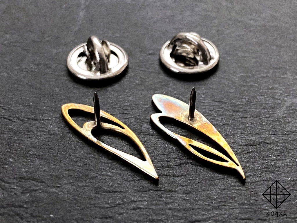 熟成版〈風乗りの種〉ブローチ