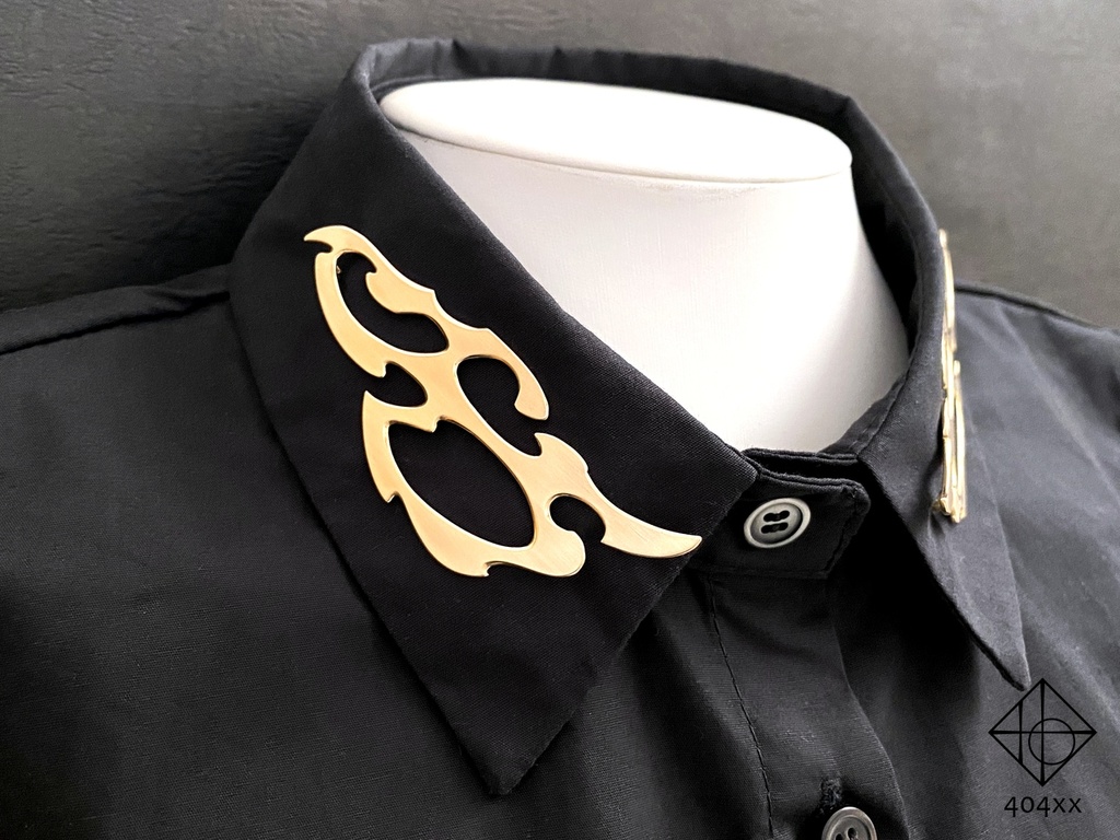 試作〈術式紋様〉ブローチ（仮題）