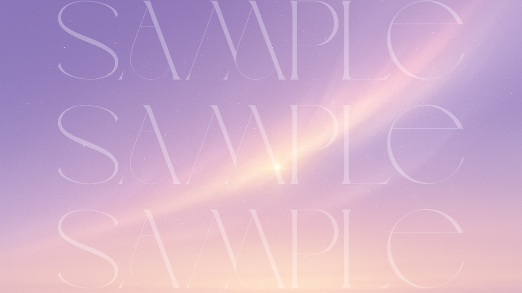 ✨ Aurora Static Pack Vol.1「黎明の光 / Dawn Flow」