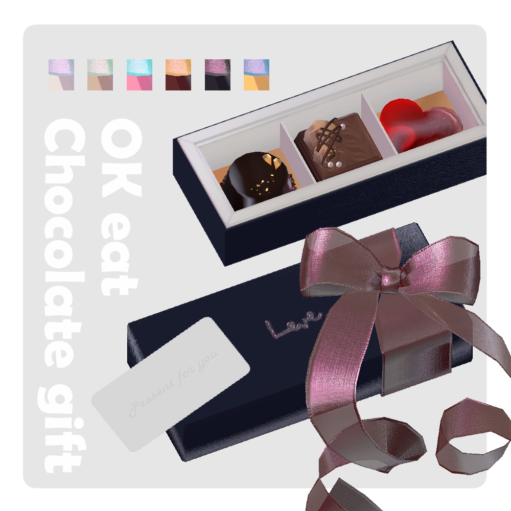 食べられるチョコレートギフト｜OK eat Chocolate Gifts