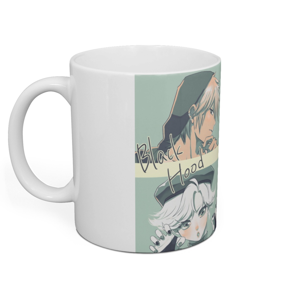 BlackHood キャラクタープリント マグカップ