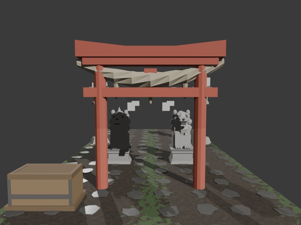 和風ローポリ床材セット 50点|畳・石畳・砂利・枯山水・タイル|VRChat/Unity対応