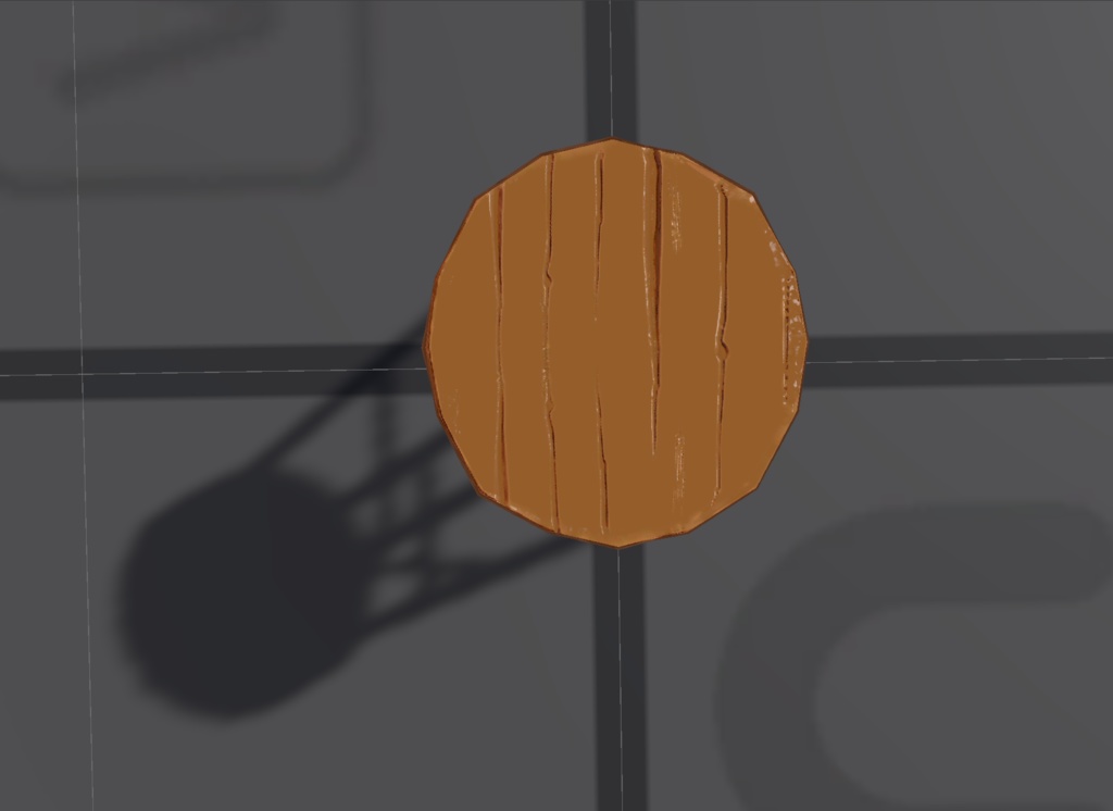 Free_DL_アニメ風ローポリ椅子