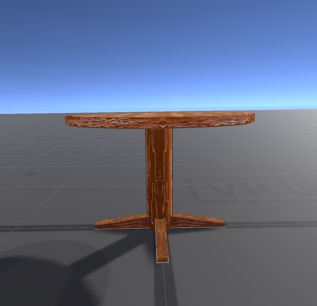 Free_DL_アニメ風ローポリ机