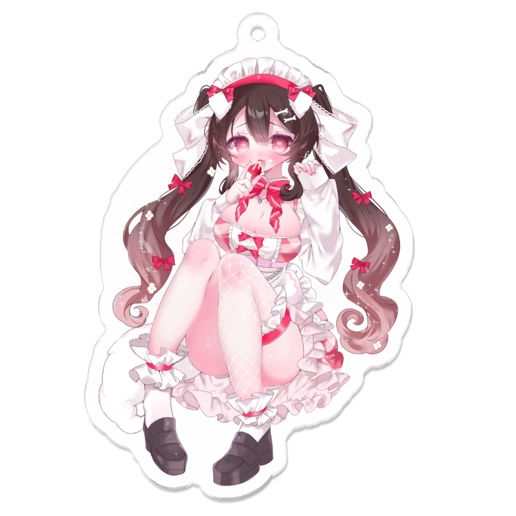 【焔苺むい半年記念グッズ💕】ずっしょアクリルキーホルダー