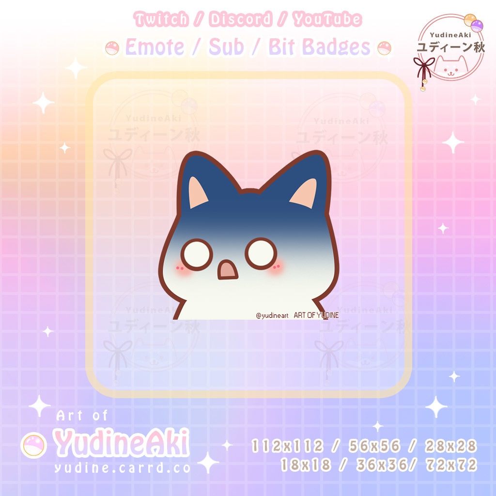 白猫のエモート