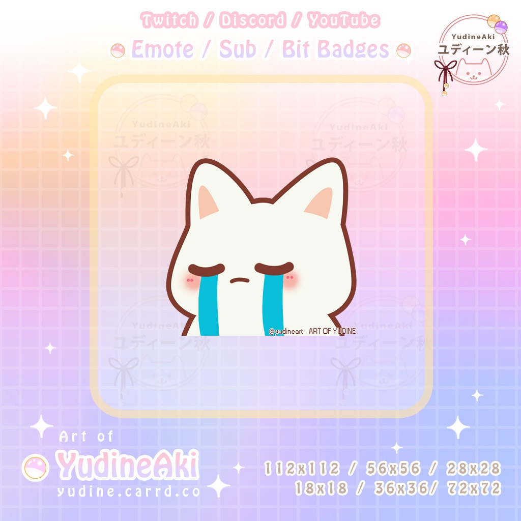 白猫のエモート