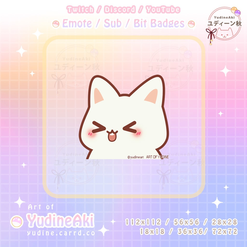 白猫のエモート